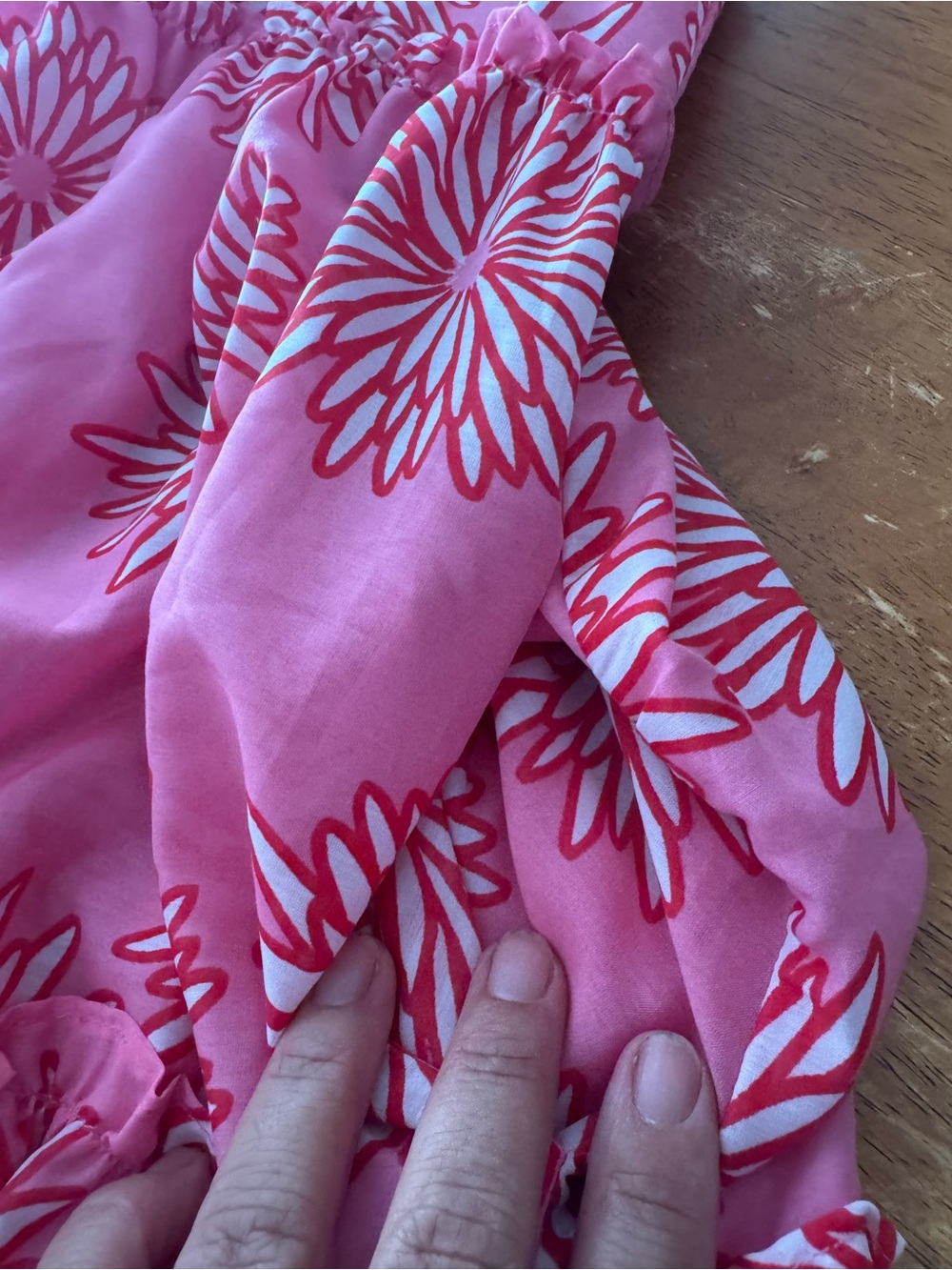 J. Marie Lucy Ruffle Dress Size Large - Picture 9 of 12